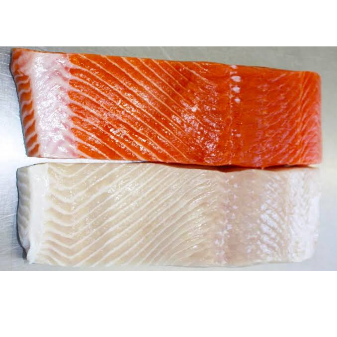 Wild White King Salmon Fillet Strips